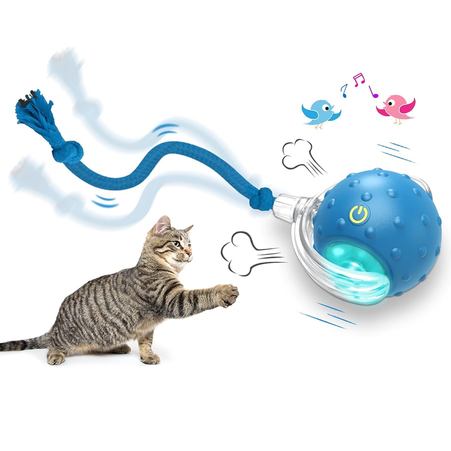 Pawly PlayBall  Palla Interattiva per Cani e Gatti